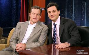 Matt Damon将首次正式参加脱口秀《Jimmy Kimmel Live》 Matt Damon将首次正式参加脱口秀《Jimmy Kimmel Live》