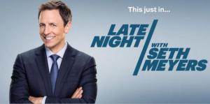 Late Night with Seth Meyers首周嘉宾揭晓 Late Night with Seth Meyers首周嘉宾揭晓