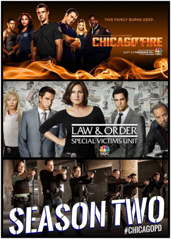 《风城烈焰 Chicago Fire》《风城悍警 Chicago PD》《法律与秩序:特殊受害者 Law 《风城烈焰 Chicago Fire》《风城悍警 Chicago PD》《法律与秩序:特殊受害者 Law